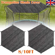 8/10FT Trampoline Sunshade Tent Cover Outdoor Trampoline Shade Protection  Cover