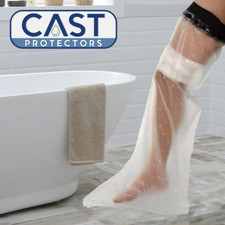 Waterproof Bandage Cast Protector for Above Knee Leg Dressings for Shower/Bath