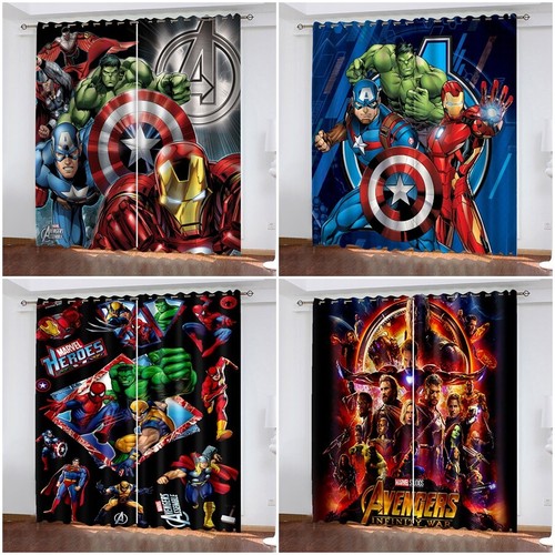 Marvel avengers curtains pair - marvel,