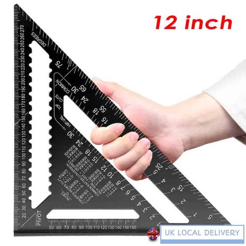 Inch triangle ruler metric - ruler,