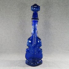 Vintage cobalt blue glass - blue,