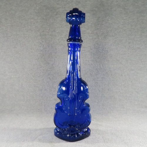 Vintage cobalt blue glass - cobalt,