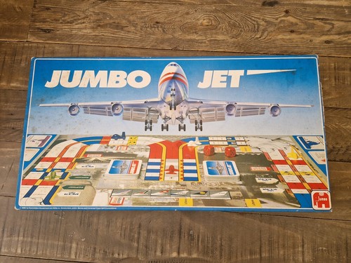 Jumbo jet board - game, 1986