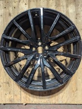 GENUINE BMW X5 G05 X6 G06 2019-2023 22" BLACK FRONT ALLOY WHEEL, PART NO 9882610
