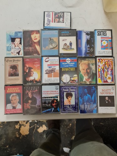 Joblot vintage cassette - vintage,