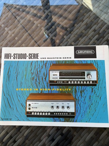 Grundig 1967 catalogue - 1967,