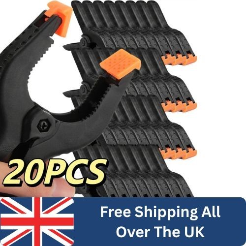 20x heavy duty spring clamps - 20x,