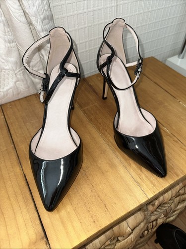 Faith black patent - faith, strap