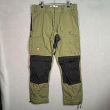 Fjällräven Vidda Pro Trousers G-1000 Mens Outdoor Pants Olive/Black Size 30 - 31