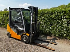 2015 diesel fork lift container spec with side shift and  load weight scales