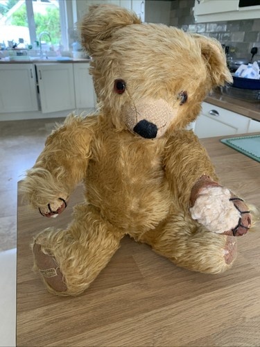 Vintage merrythought teddy - merrythought,