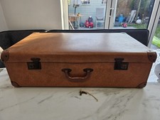 Vintage Large Brown Luggage
