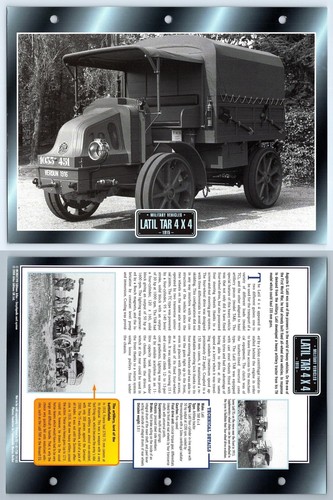 Latil tar 4x4 1915 miltary - tar,