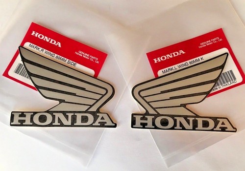 Honda wing fuel tank decal - fuel,