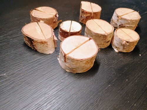 Real birch table place - birch,