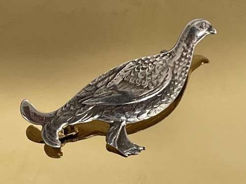 925 silver grouse - grouse, bird
