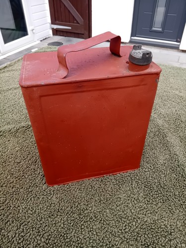 Vintage petrol can esso - vintage, cap