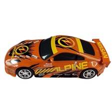 Hornby Scalextric C2670 Drift Car Nissan 350Z Orange Alpine - Tested & Working