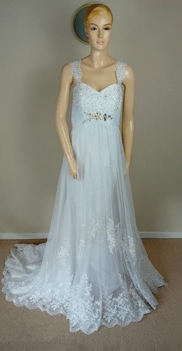 Beautiful white embellished - white,