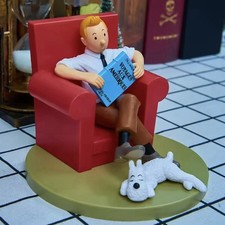 ? FIGURINE TINTIN ET MILOU LES AVENTURES DE TINTIN PVC 10 CM