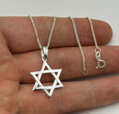 925 solid sterling - solid, star