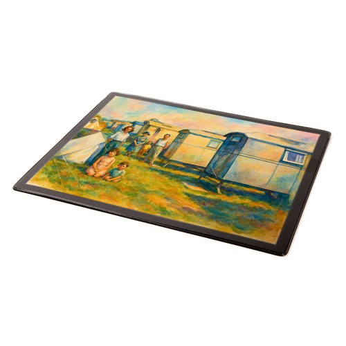 Mouse mat caravan - mouse, sea