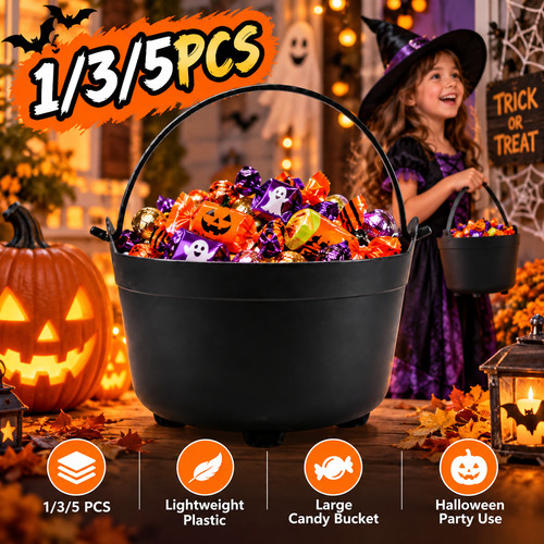 5pcs halloween black - 1/3/5pcs,