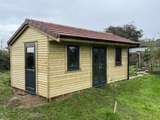 20x10 Delux porched Timber