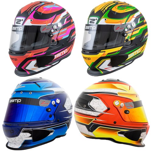 Zamp helmet rz70e hans - helmet, hybrid