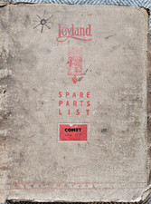 Leyland Spare Parts List.Comet
