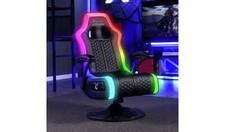 X Rocker Adrenaline RGB Stereo Gaming chair with LED Light LITTLE RIPPED (Used)