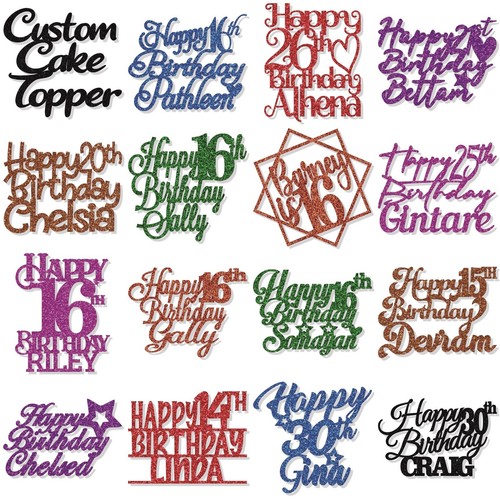 Personalised happy birthday - personalised,