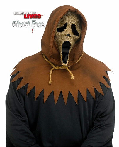 Ghost face scarecrow mask - ghost,