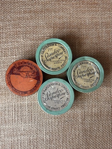 Vintage typewriter ribbon - typewriter,