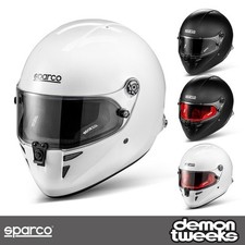 Sparco Stealth RF Helmet - FIA 8859-2024 Approved, Lightweight, FHR Posts