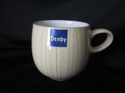 Denby caramel stripes - caramel, curve