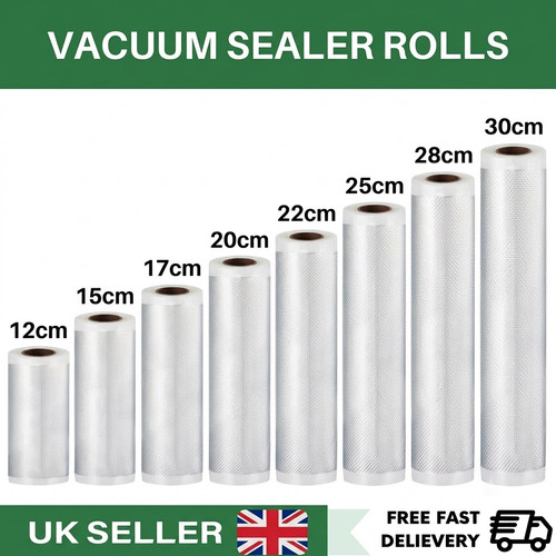 Food vacuum sealer rolls - rolls, bags