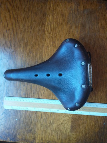 Brooks leather bike saddle - brooks,