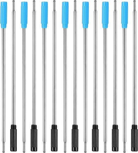 Black blue ink pen - black,