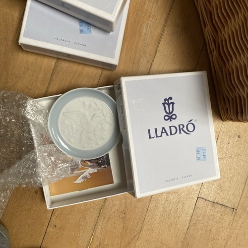 Lladro dove mini - plate, with