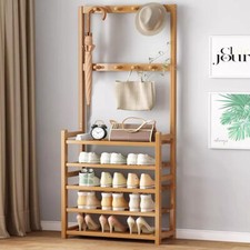 Large Hall Tree Entryway Coat