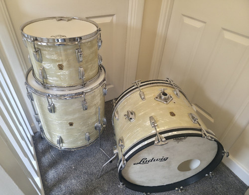 Vintage ludwig 1960s drum - ludwig, kit