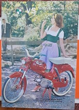 Puch VS 50 VS50 Moped Prospekt original rar  Stanglpuch SDP Freilassing 60er J.
