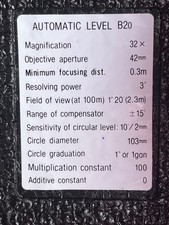 SOKKIA B20-25 32X AUTOMATIC