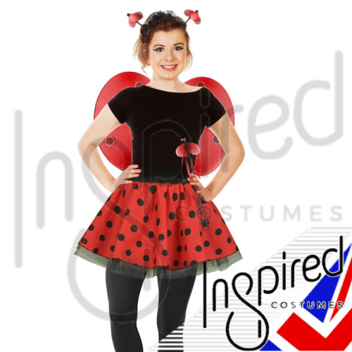 Girls ladybug costume lady - ladybug,