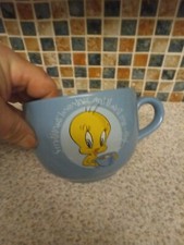 Warner bros Sylvester and tweety pie Mug 1997 Studio store large cup 13cm x 9cm