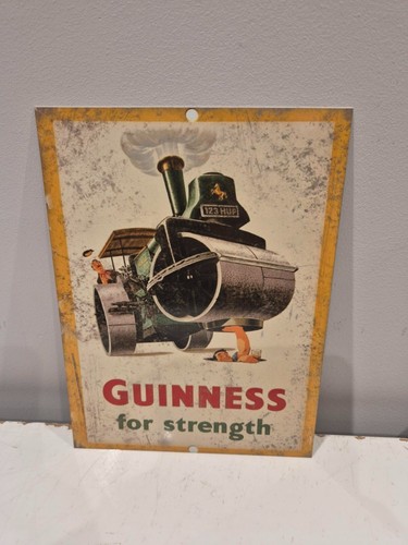 Guinness metal tin sign - ,