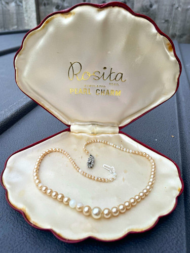 Rosita simulated cream pearl - cream,