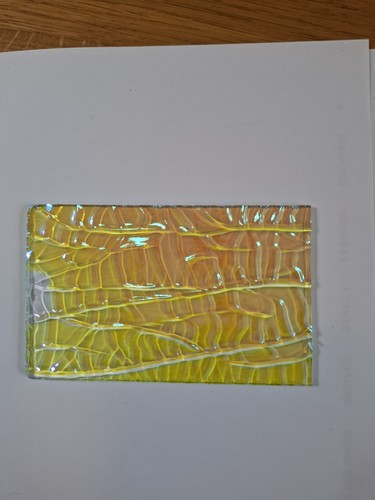 Dichromagic dichroic glass - glass, on
