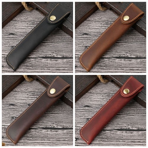 Genuine leather fountain - genuine, pen
